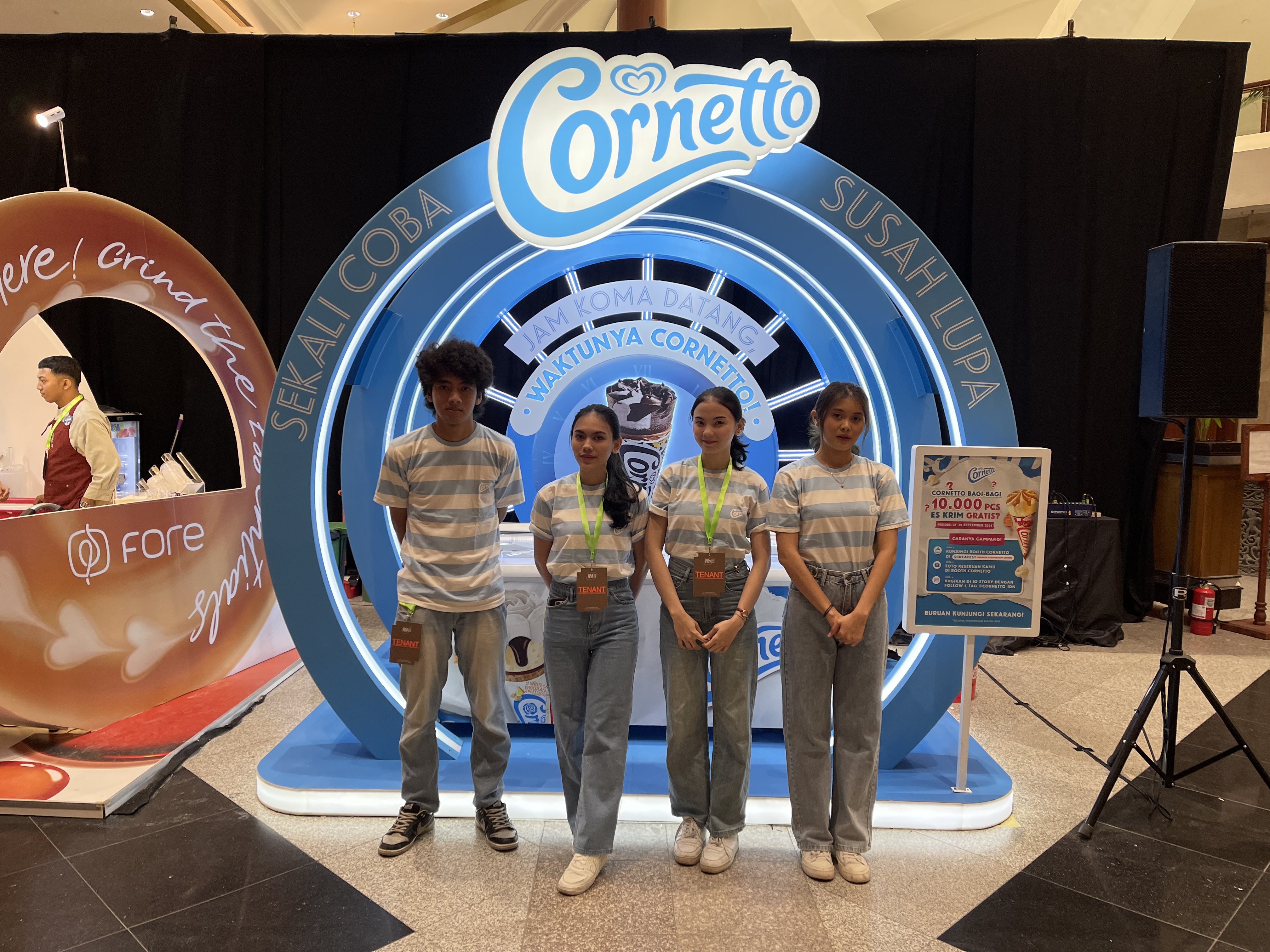 Cornetto Selling in the Big Event